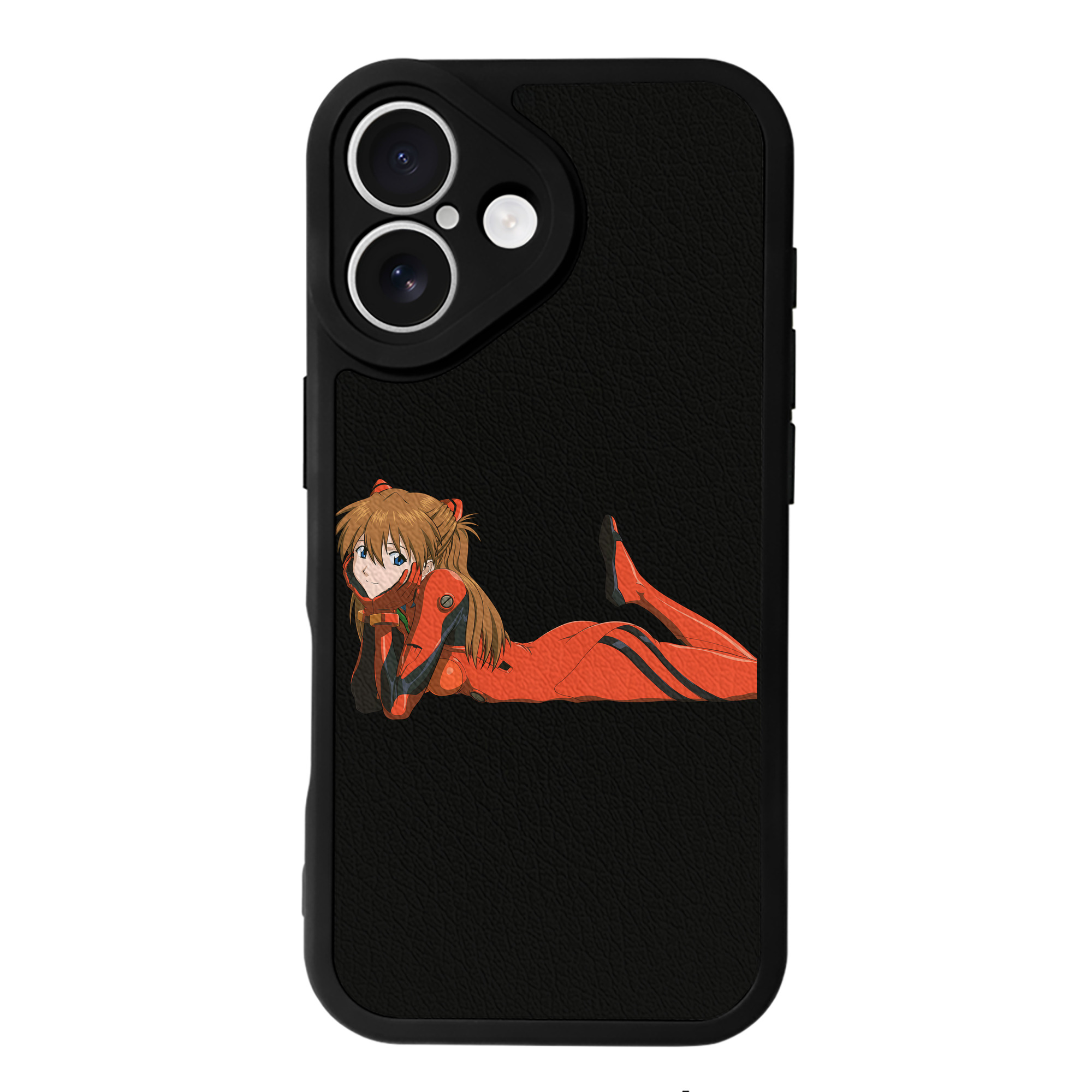 （画像用） EVA 新世紀エヴァンゲリオン 【iPhone 16シリーズ対応】シリコンスマホケース（レザー調） 材質：シリコン